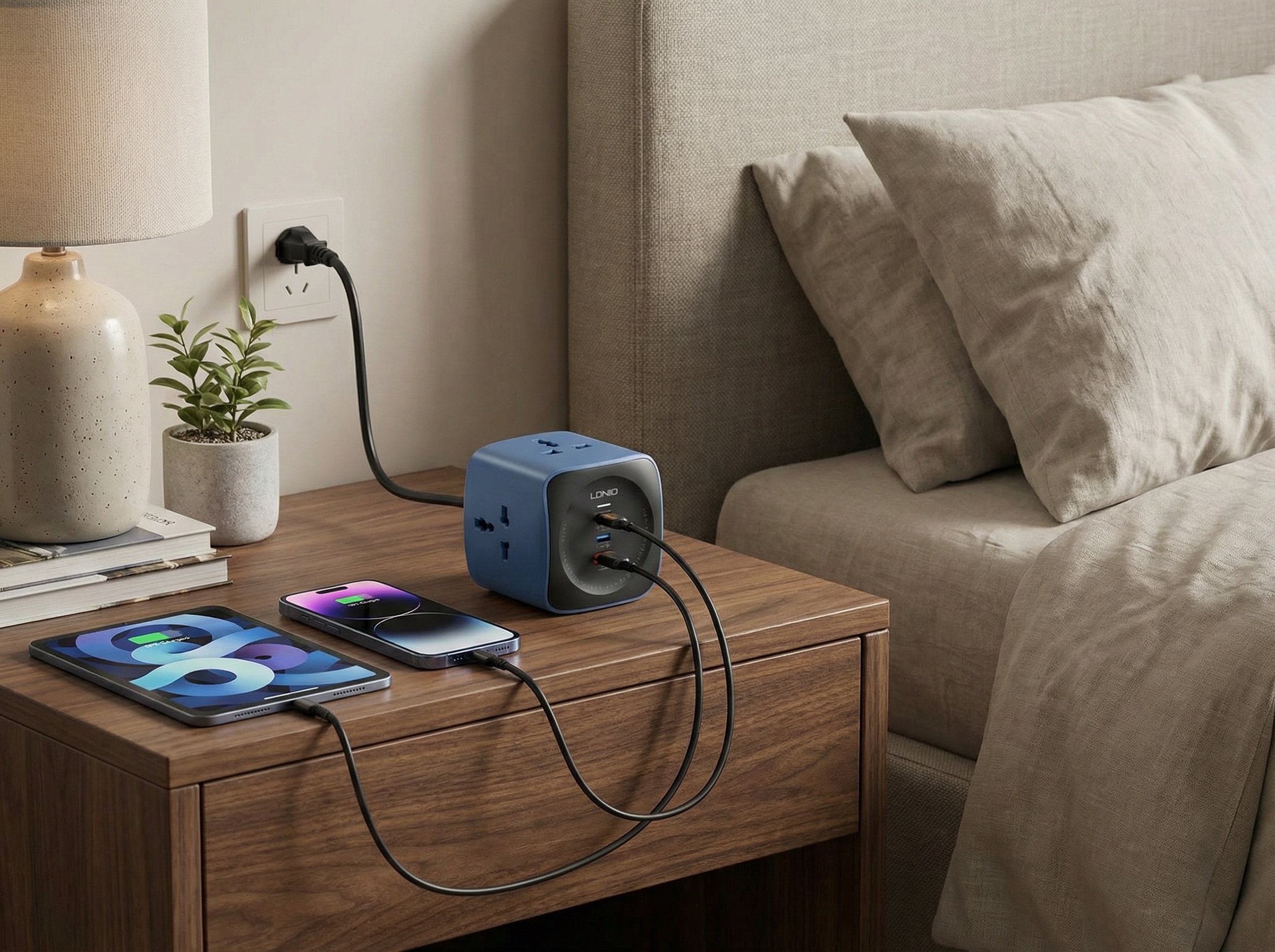 LDNIO SC3319 কিউব পাওয়ার সকেট 4